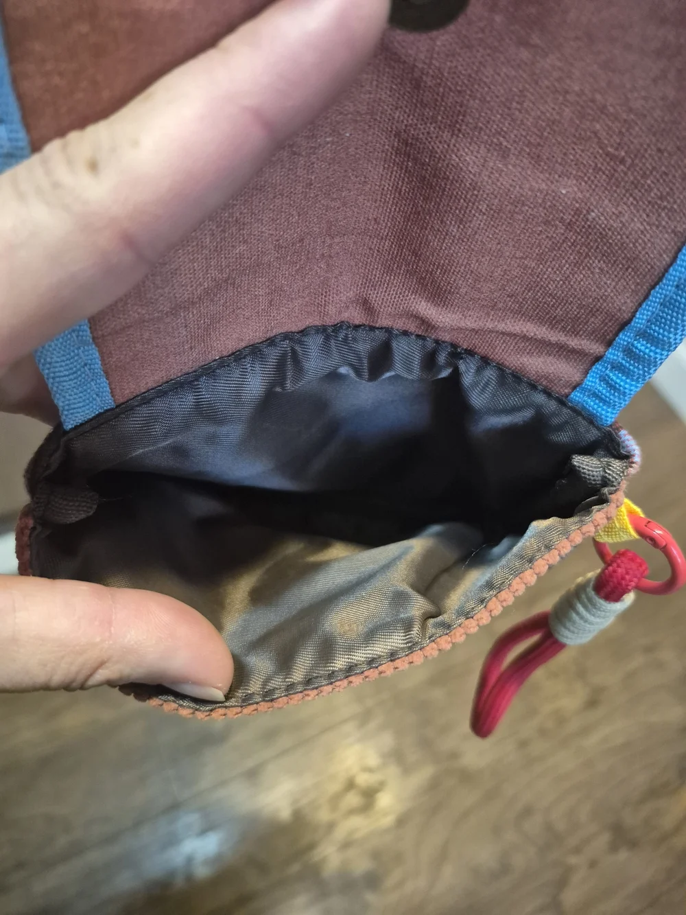 Plaid Mini Multifunctional Pouch - Picture 7 of 9
